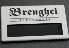 Бейдж. Graflux-L224 70х40мм