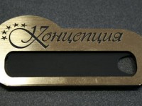 Бейдж. Graflux-L263, 85х40мм