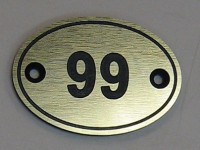 Номер 50х35мм