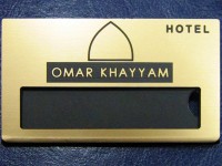 Бейджик для отеля 70 × 35 mm