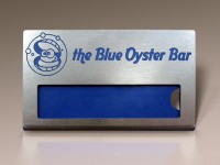 Бейджик плаcтиковый 70х40мм