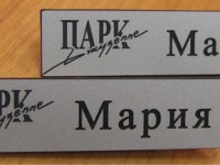 Бейдж 70х20мм, L-224