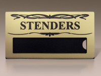 Бейдж пластиковый, Rowmark 228, 70х40мм