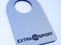 Номерок для фитнес-центра, Rowmark 384 Vintage Silver/Black