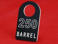 Номерок 65х38х3мм