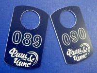 Номерок гардеробный, L-249