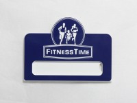 Бейдж с магнитом. 75х54х1,5мм, Graflux L-249