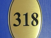 Брелок латунный 60х40х2мм