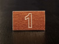Шильда 25х15мм