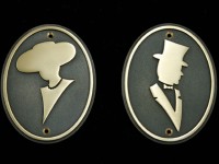 Таблички для туалета 100х130мм