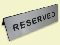 Табличка на стол, 200х70, L-224