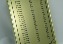 Пластиковая табличка для подъезда 300х200мм