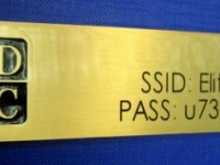 Табличка металлическая 130х40мм