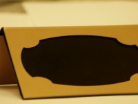 Табличка на стол, 105х75х80мм