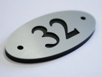 Номер на кресло 60х30х3мм