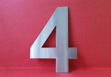 Цифра из нержавеющей стали