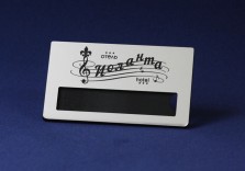 Бейдж пластиковый со сменной информацией