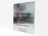 Табличка из пластика 320х250х3мм